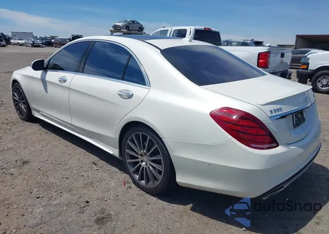 2015 Mercedes-Benz S 550 4Matic from USA, damaged, VIN WDDUG8FB6FA138574